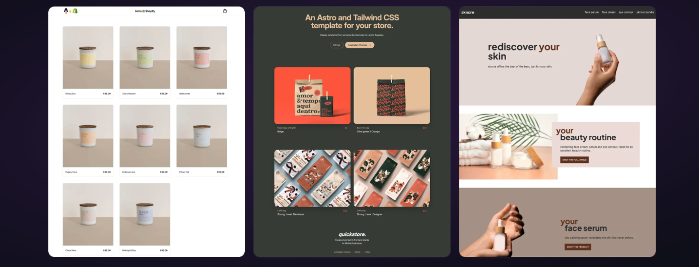 Example of Modern Web Design 1